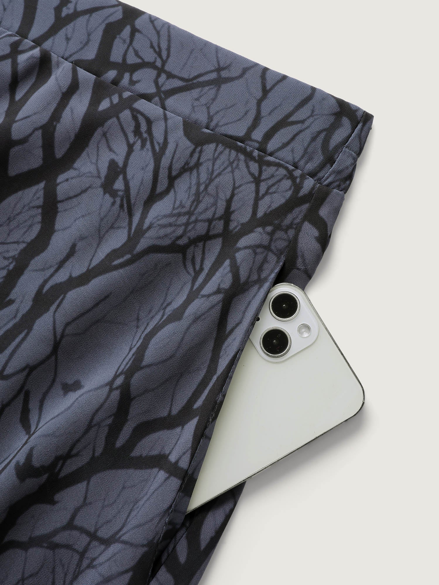 Dark Forest Halloween Handkerchief Hem Skirt