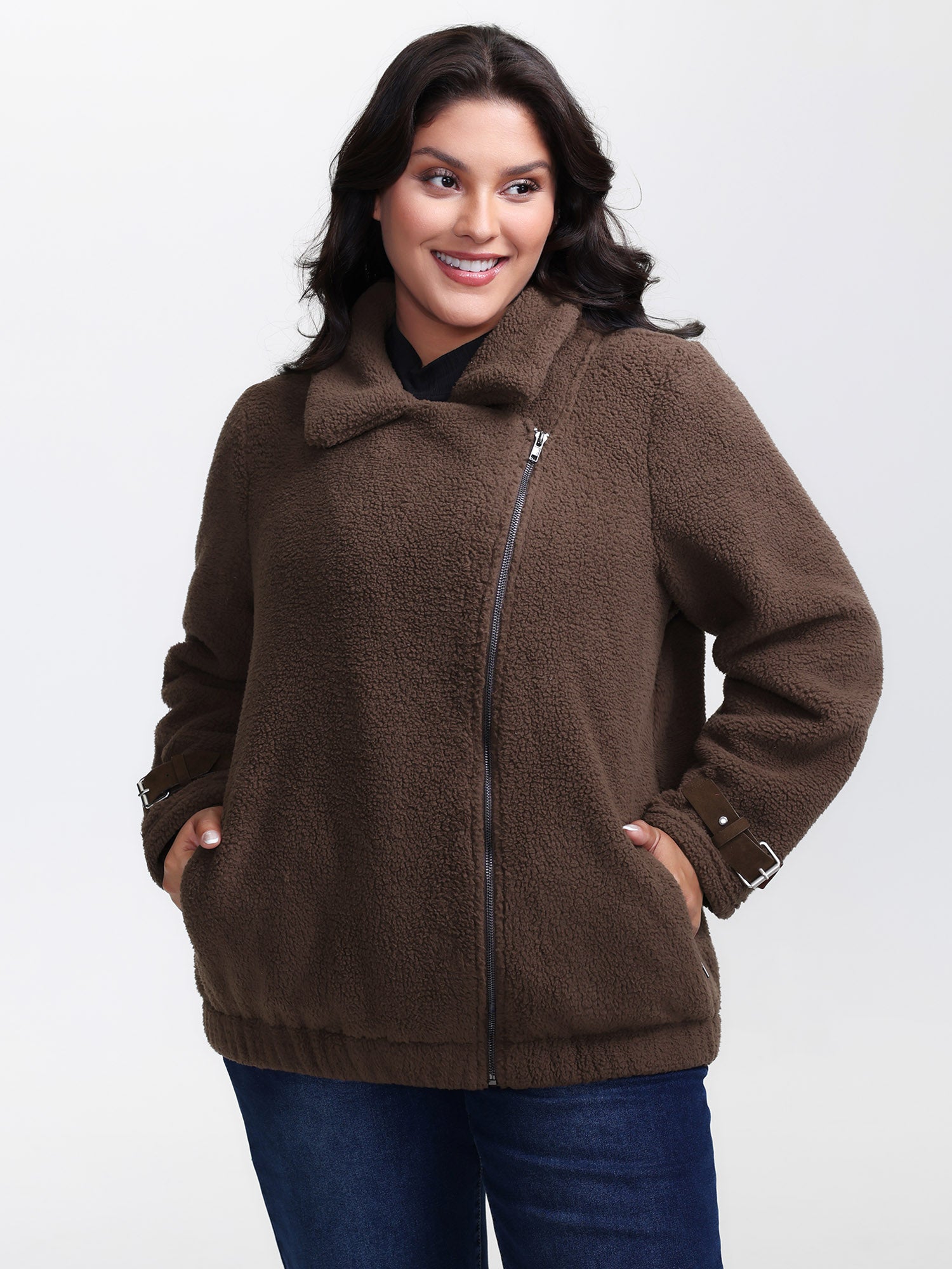 Teddy Fleece Zipper Jacket