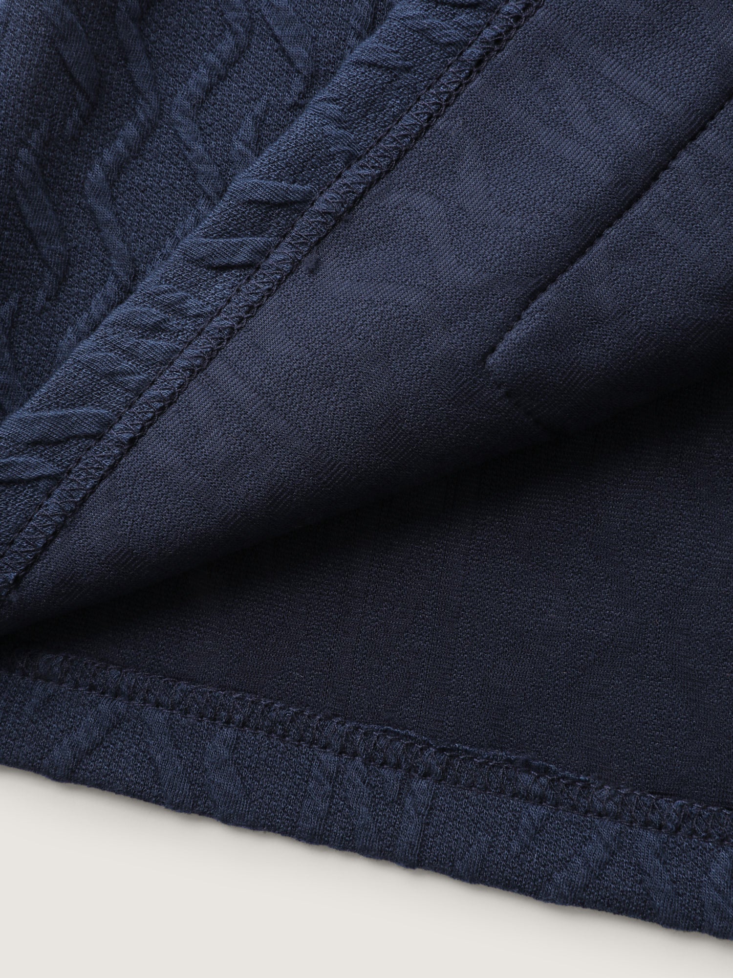 Textured Zipper Drawstring Hooded Jacket