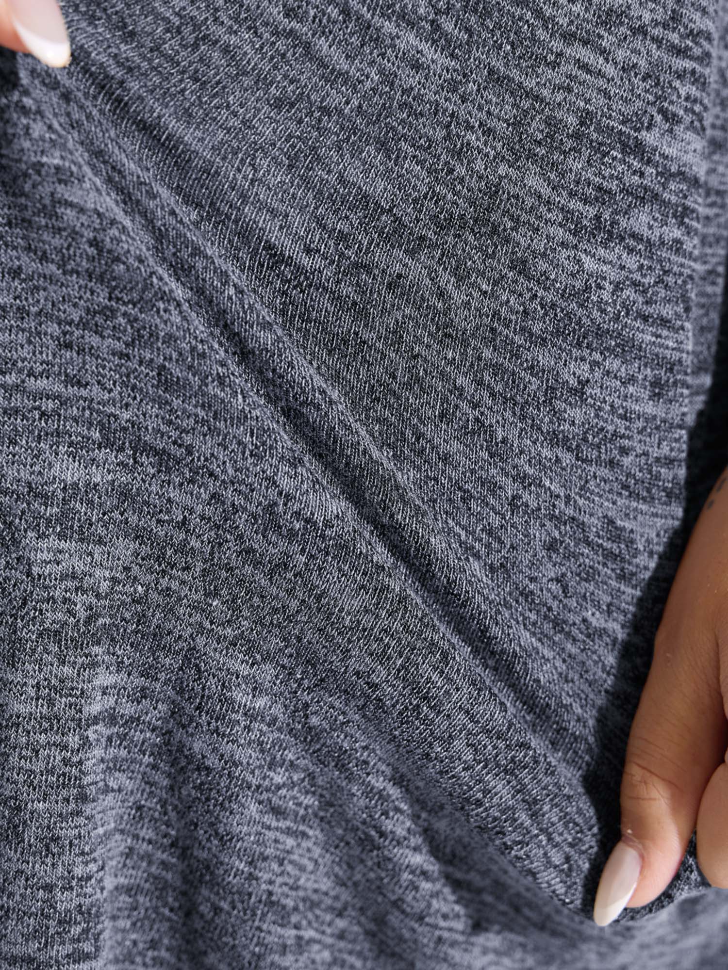 Stretchy Textured Button Detail Jacket