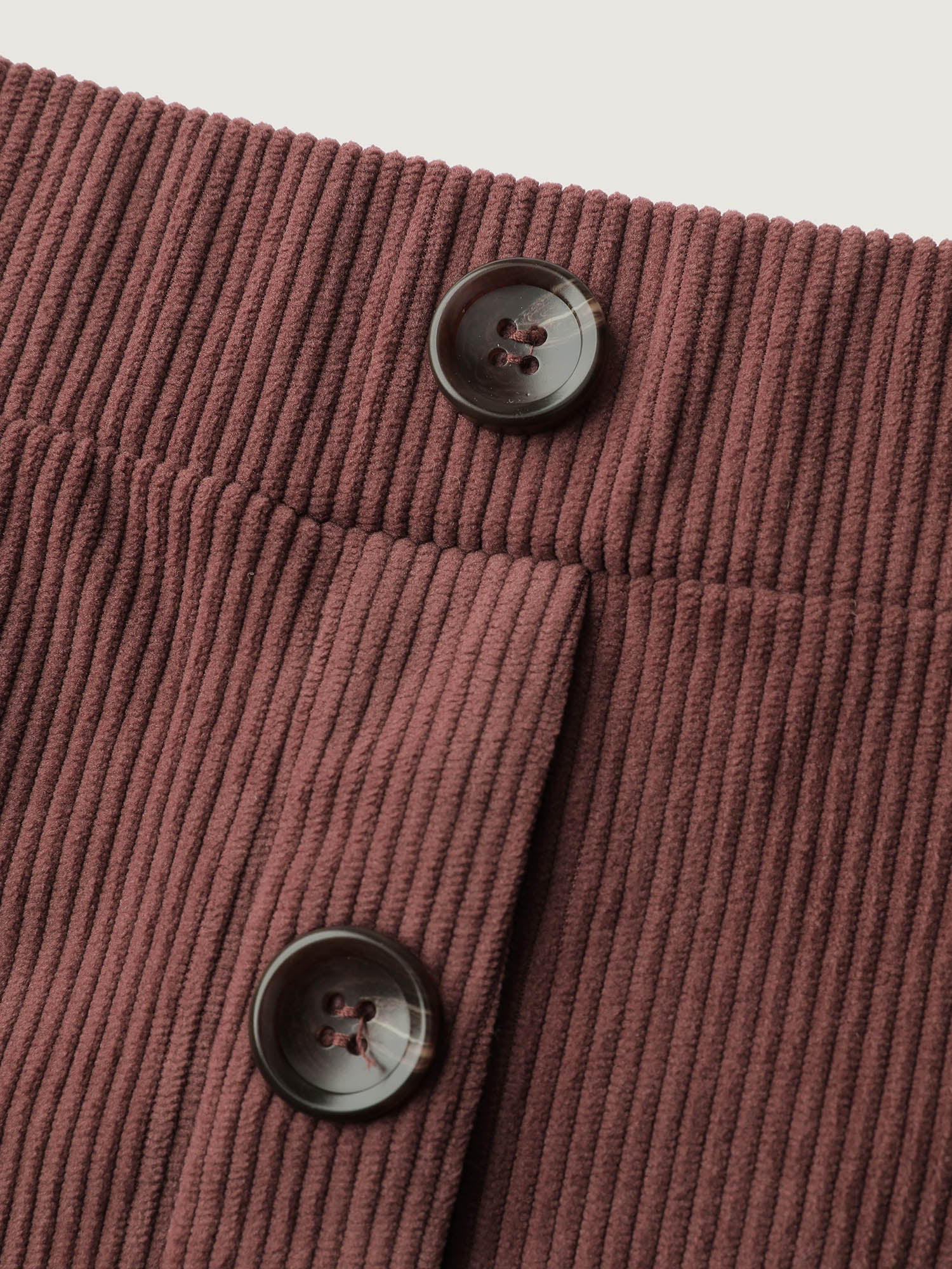 Snowflake Effect Button Detail Maxi Skirt