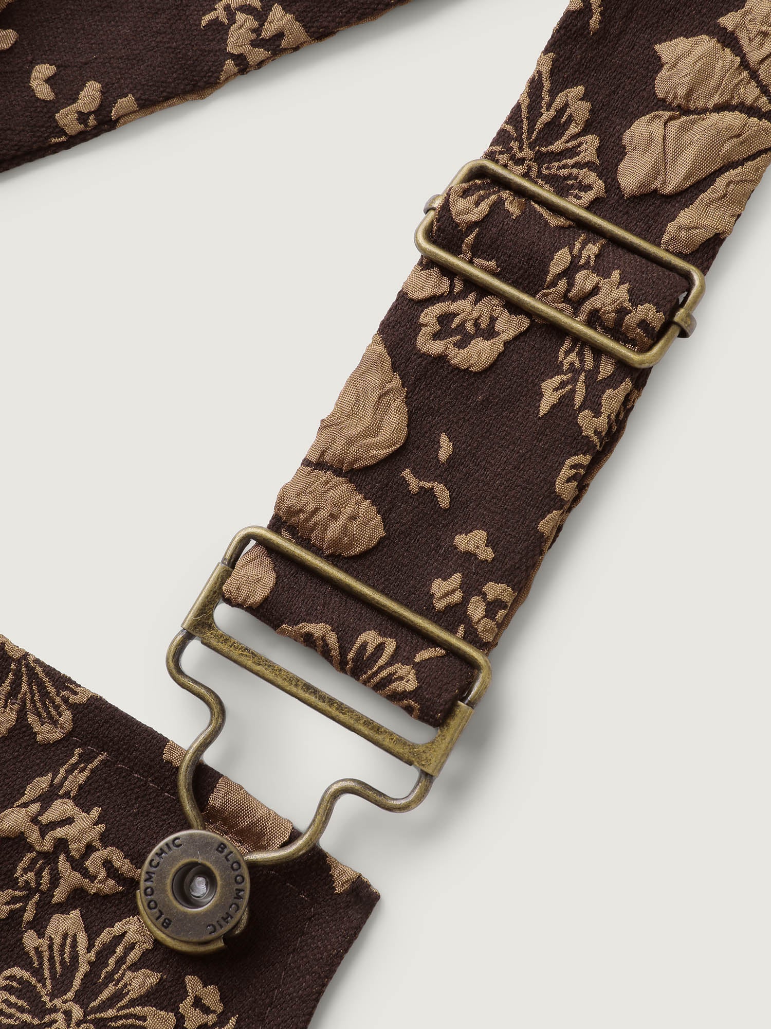 Fall Floral Textured Pockets Midi Dress